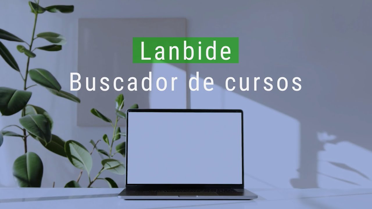 C&oacute;mo buscar cursos en Lanbide