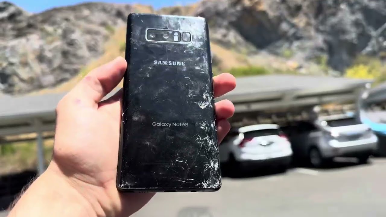 Samsung Galaxy Note 8 Drop Test & Destruction