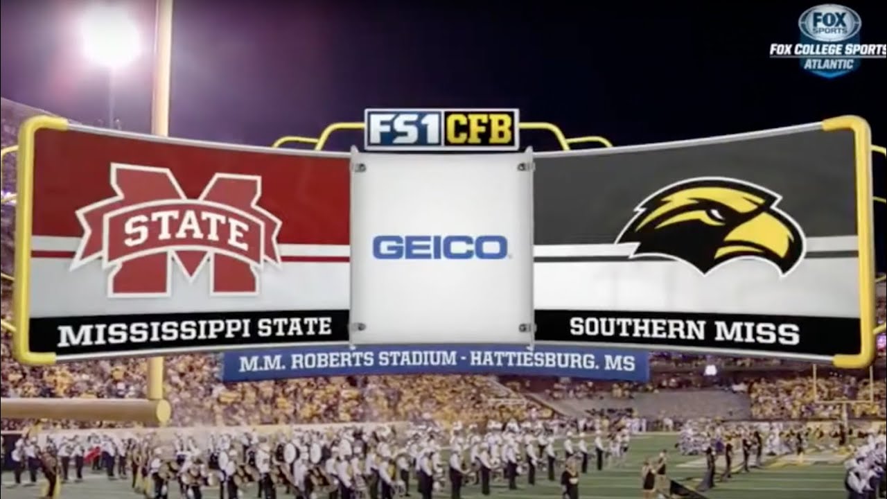 Mississippi State at Southern Mississippi (September 5, 2015) Full Game