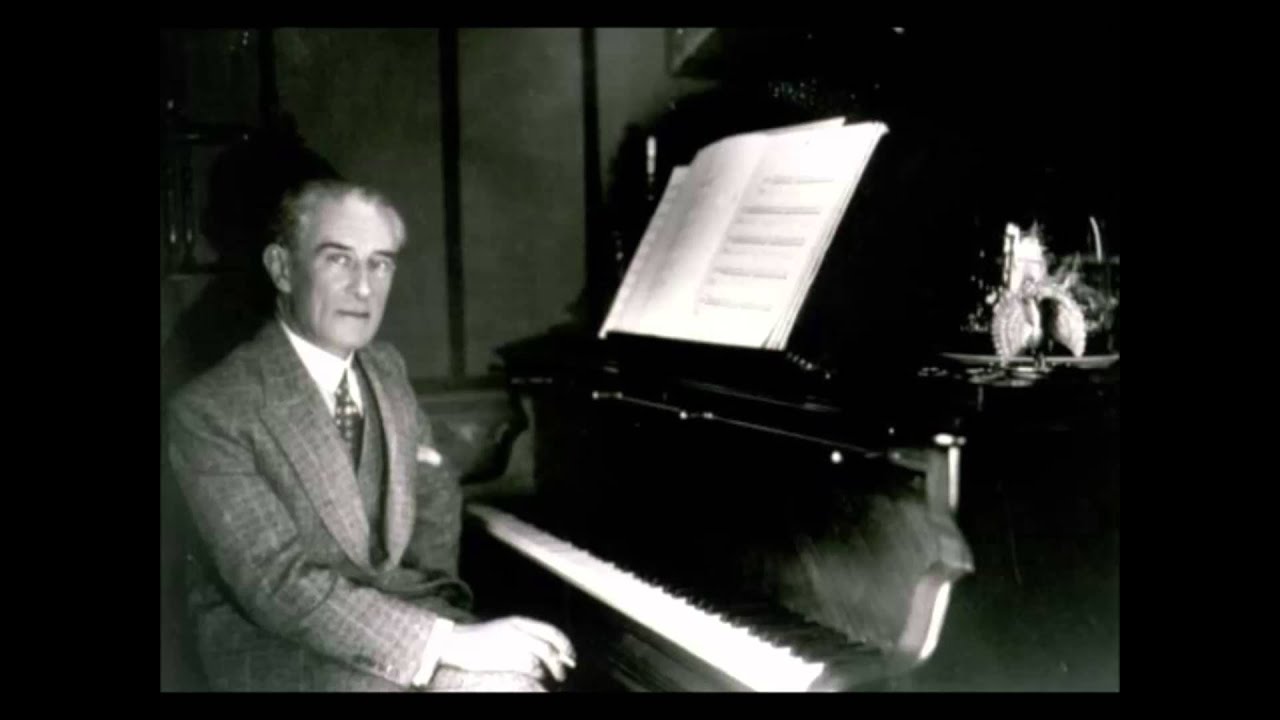 Ravel plays his Pavane pour une infante defunte
