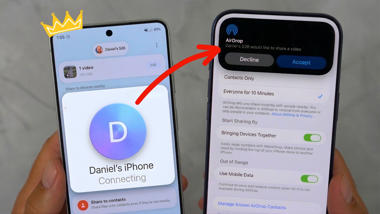 Быстрая передача в AirDrop &mdash; Apple это не понравится!