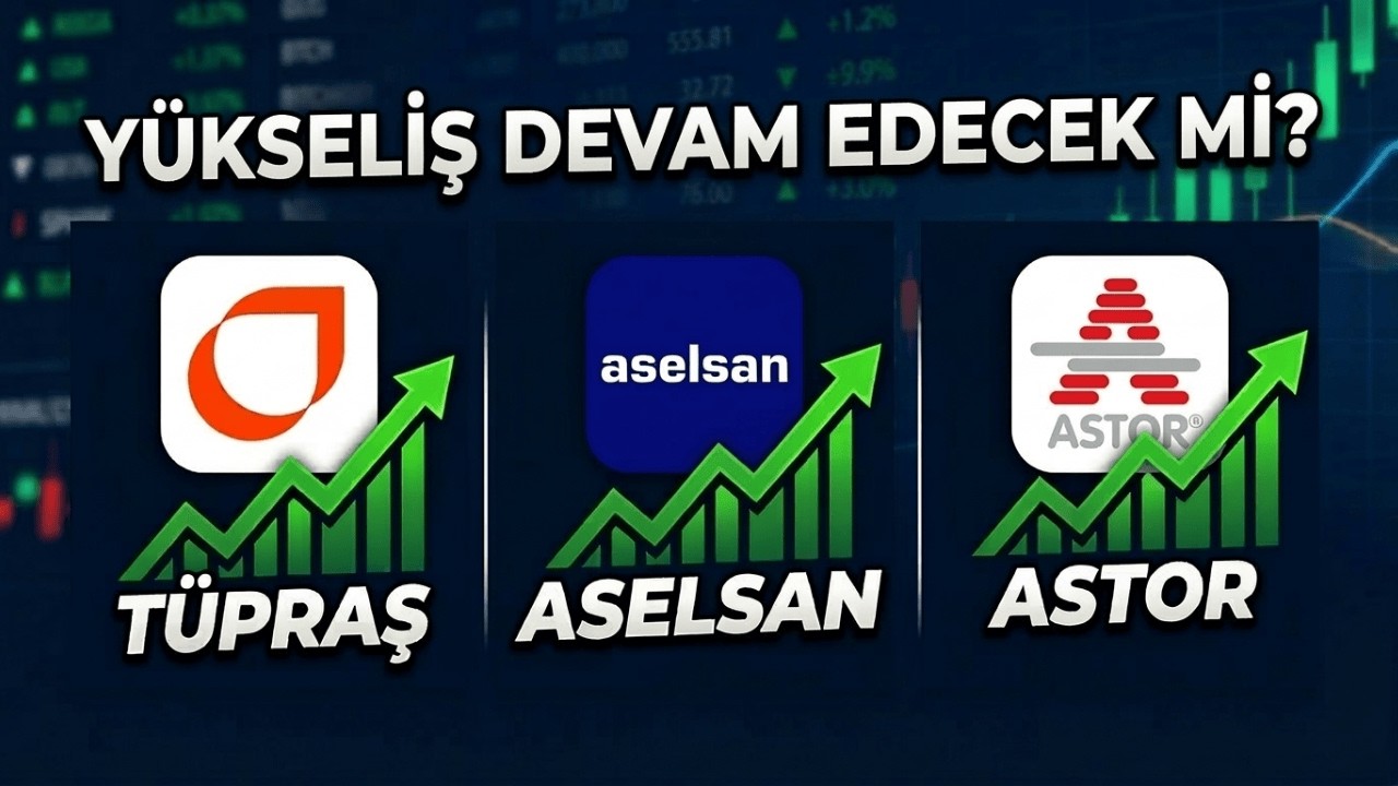 TUPRS ASELSAN ASTOR KISA-ORTA VADE NE OLACAK? HİSSE ANALİZİ BORSA YORUM