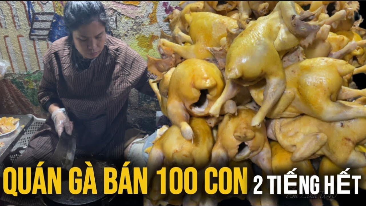 QUÁN GÀ DÂN DÃ NGON RẺ NHẤT HẢI PHÒNG, Bán 100 con 2 tiếng đồng hồ