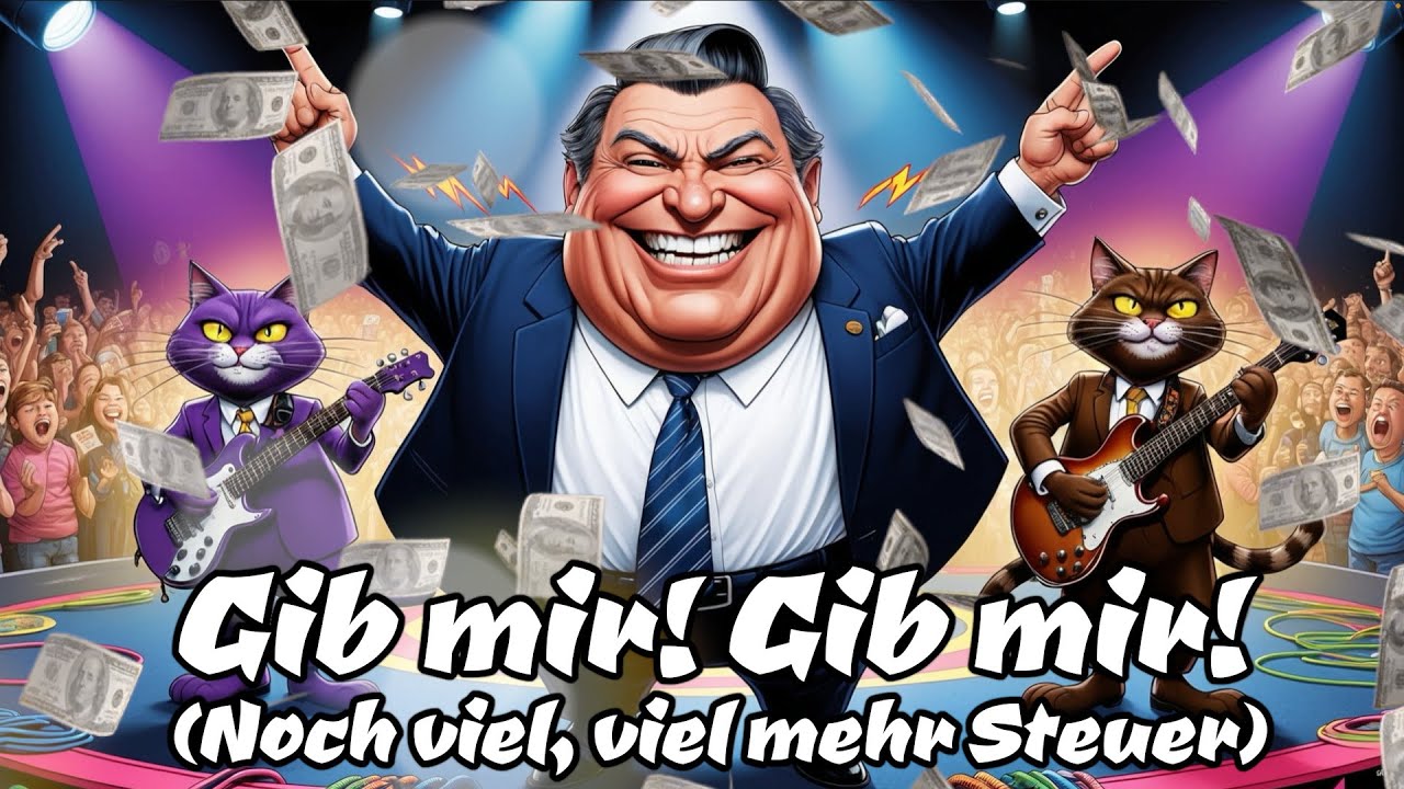Gib mir! Gib mir! (Satire-Rock | Mashup von ABBA und Mot&ouml;rhead | feat. Noice)