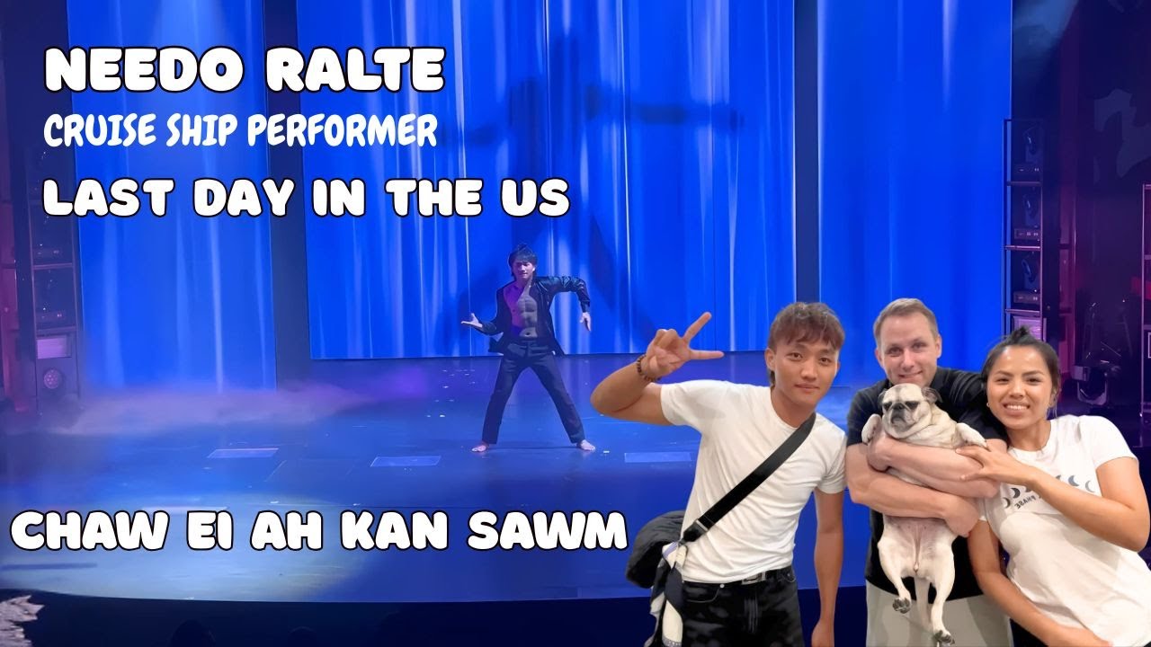 Dinner & Reactions to His Cruise Performances | Needo Ralte’s Last Day in the US