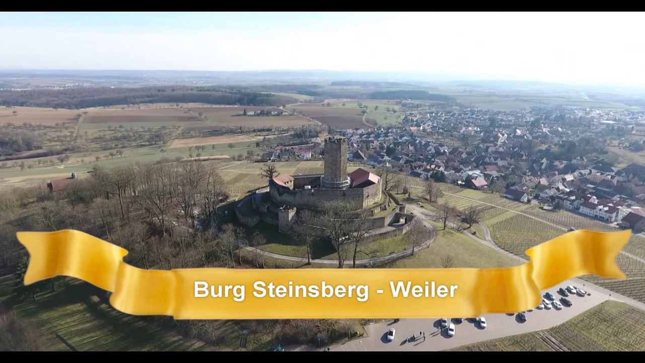 N-stein Video - Burg Steinsberg in Sinsheim Weiler Februar 2017