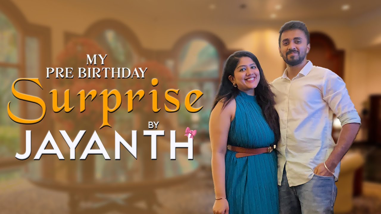Jayanth made me cry 😭 | Pre-birthday Vlog | @Meghana_Shankarappa 