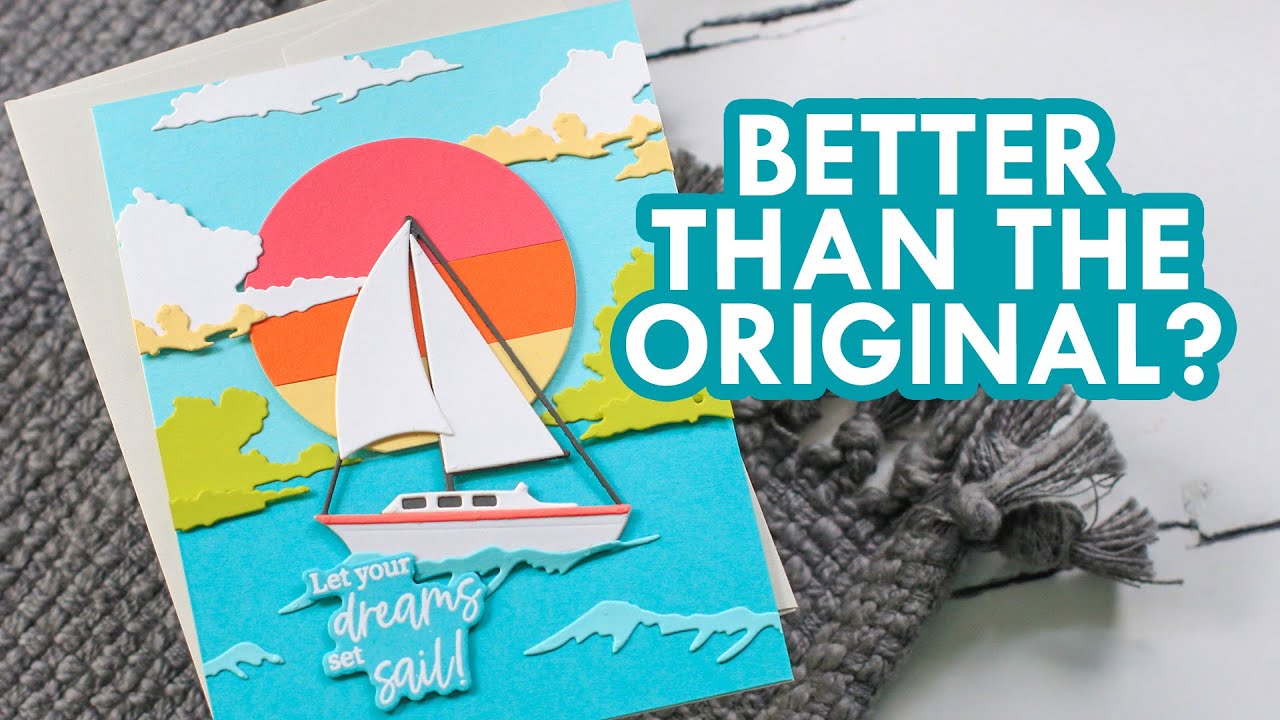 CASEing Myself — более детальный обзор Set Sail из моей коллекции Spellbinders Fair Winds