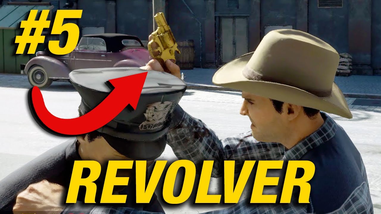 Mafia: Definitive Edition - Free Ride Mission #5 - Unlock Gold Revolver