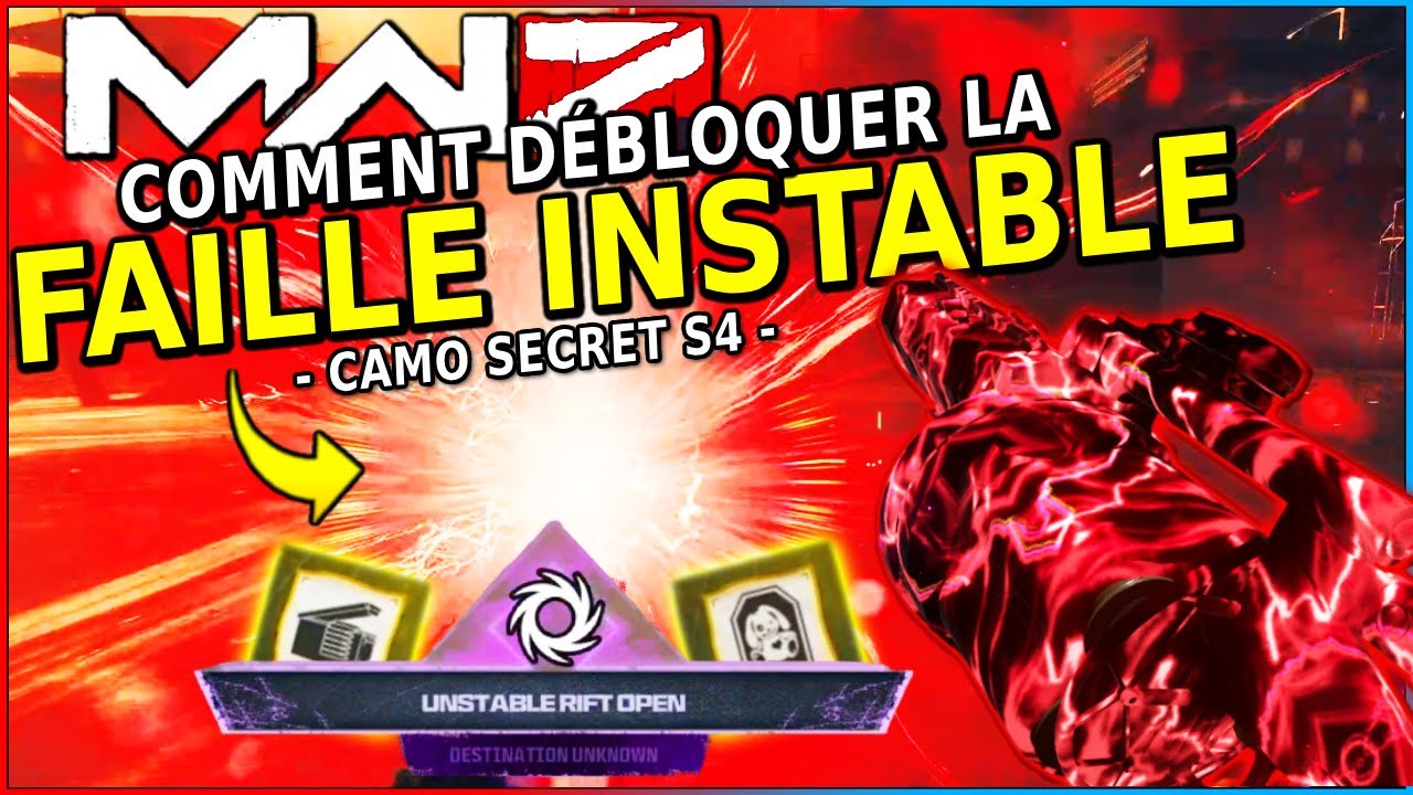 Débloquer le SECRET des FAILLES INSTABLES (Guide Easter Egg SAISON 4) - MW3 Zombies