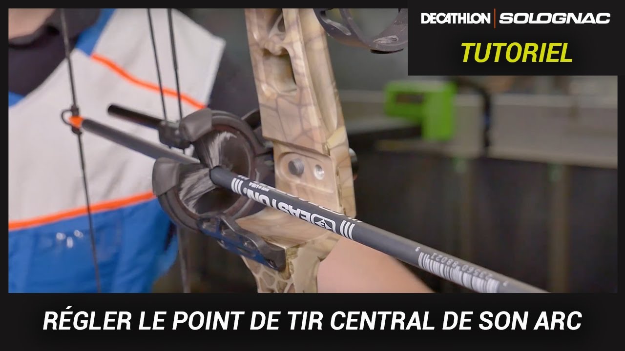 R&Eacute;GLER LE POINT DE TIR CENTRAL DE SON ARC DE CHASSE