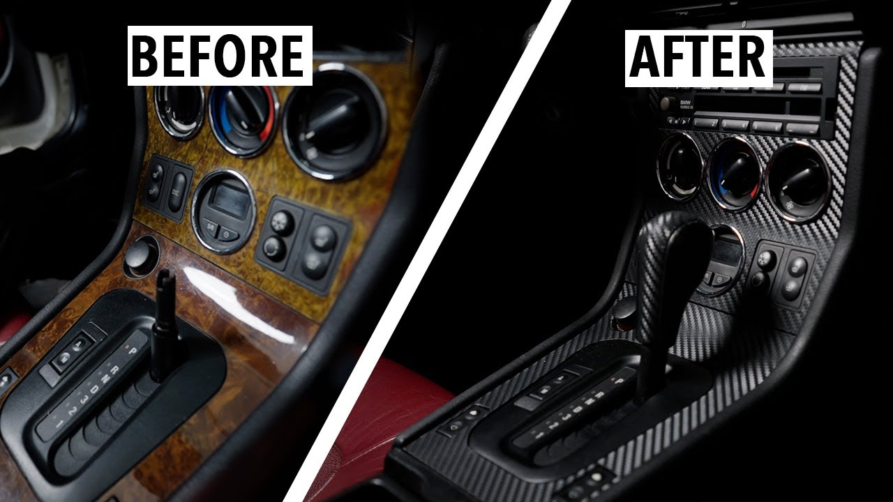 Z3 Gets Carbon Fiber Vinyl Interior!