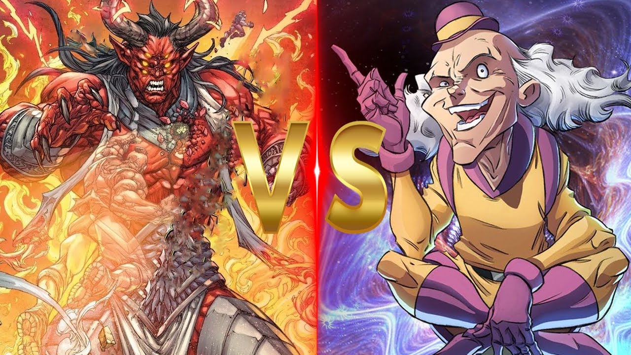 Why Trigon Vs Mr Mxyzptlk Isn't Even Close! Who do you think is wining in this