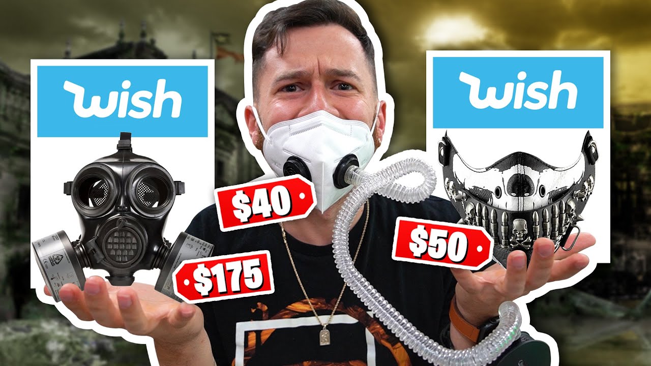 I Bought All The MASKS On Wish!!