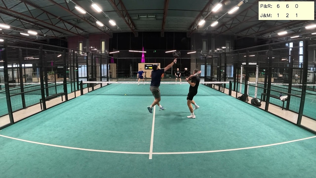 Rocket Padel Ilford (23-Feb-2026): PO&RW v JG&MT (highlights)