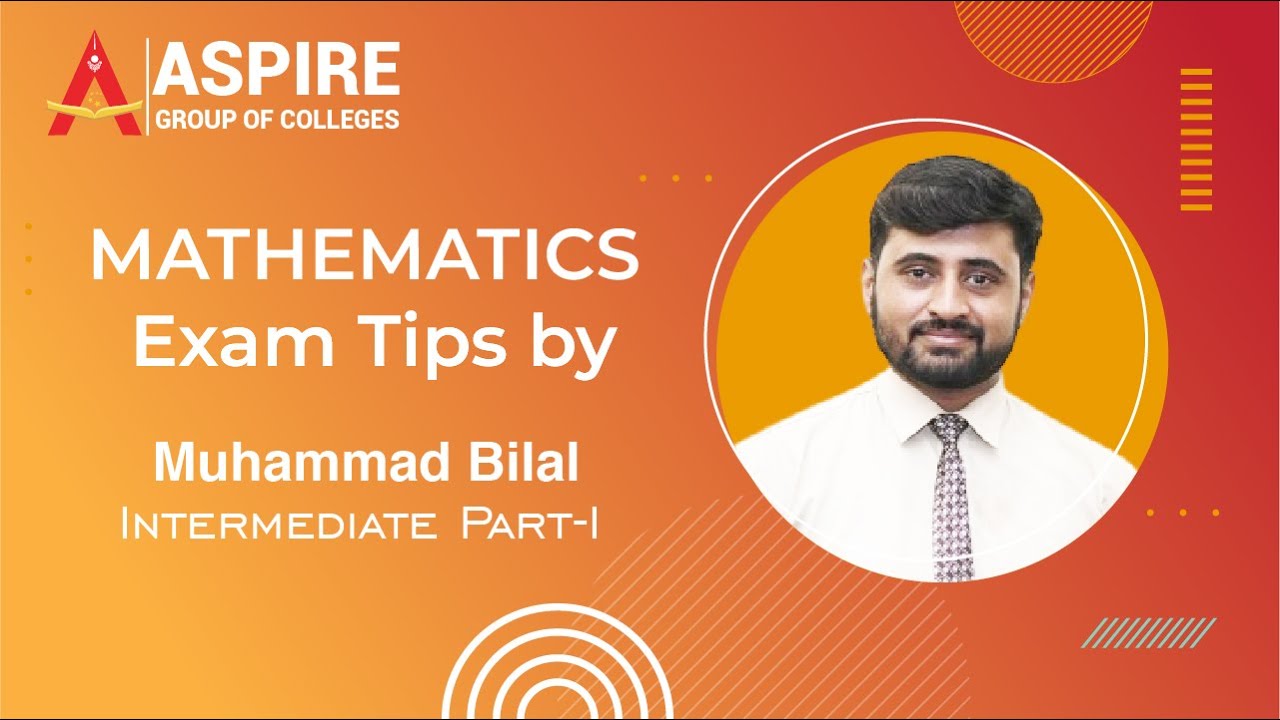 Intermediate Part-I Mathematics (Exam Tips)