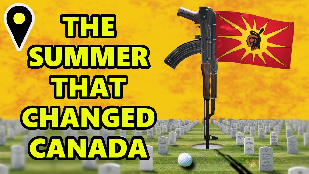 The military siege of a golf course