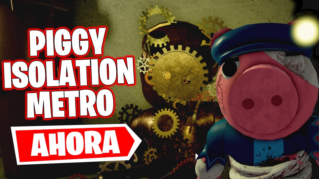 COMO ESCAPAR del (METRO) 😨 Piggy: The Result of Isolation CAPITULO 7 🐷 ROBLOX
