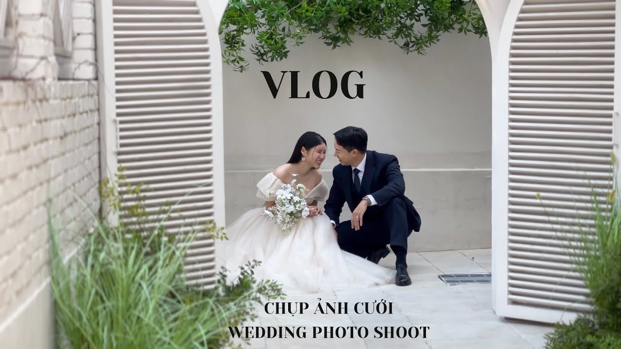 Vlog chụp ảnh cướiㅣCông bố khuôn mặt bạn trai