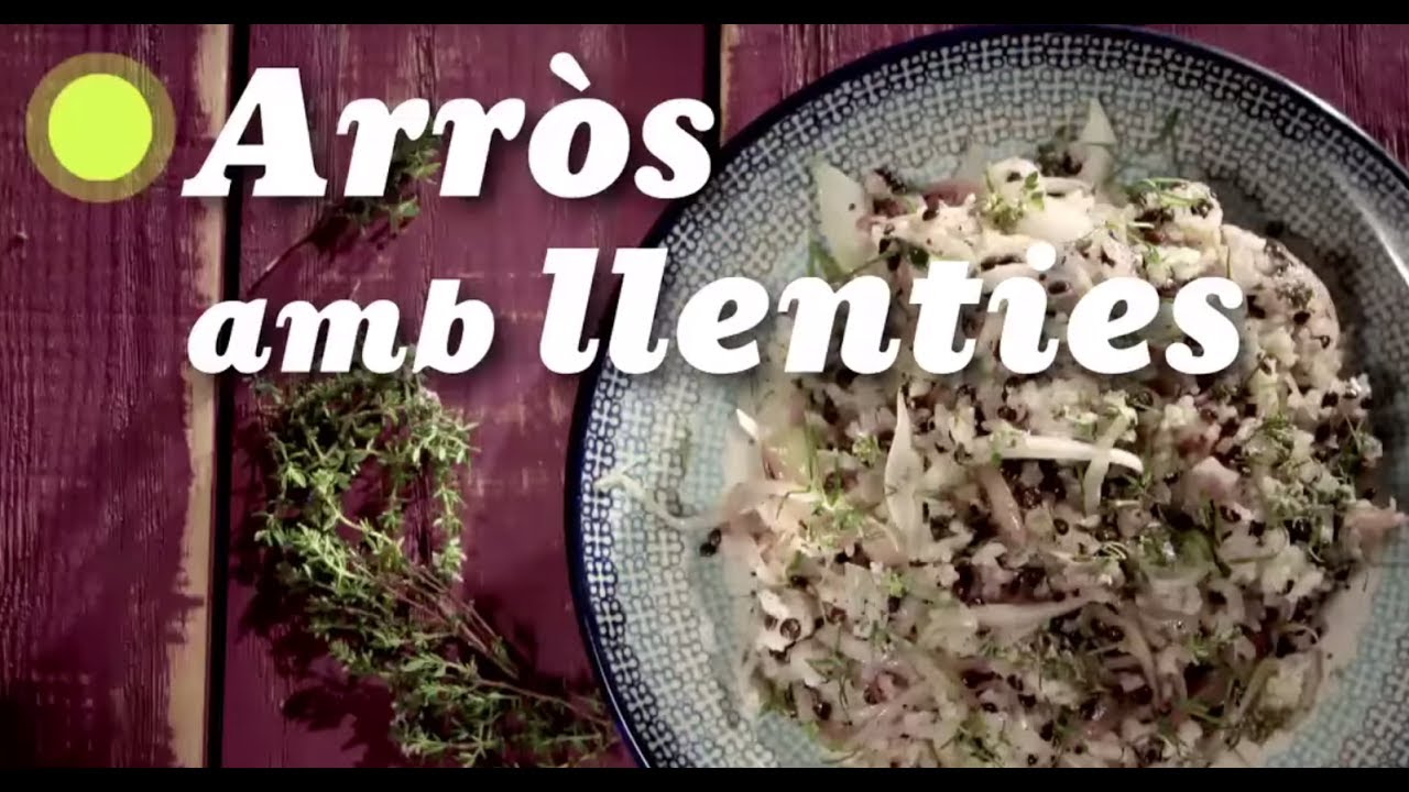 Arr&ograve;s amb llenties