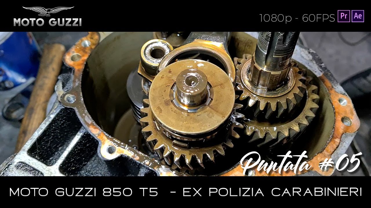 #05 Moto Guzzi 850 T5 - ex Polizia Carabinieri - 