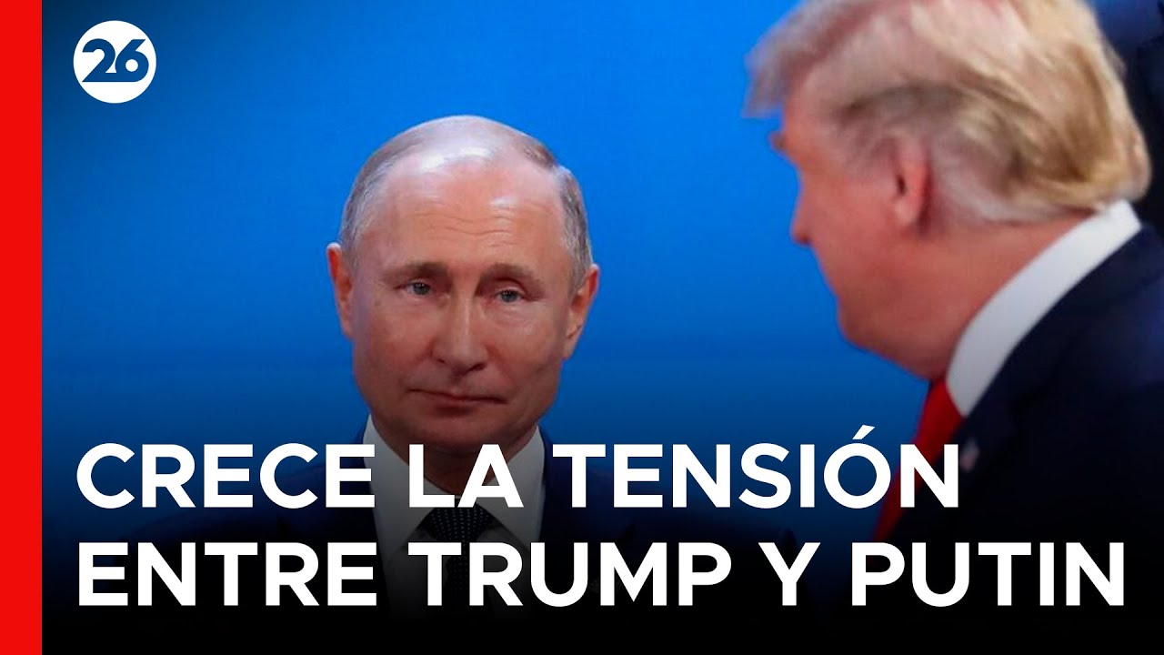 🚨 CRECE LA TENSI&Oacute;N | Nueva escalada nuclear entre Putin y Trump