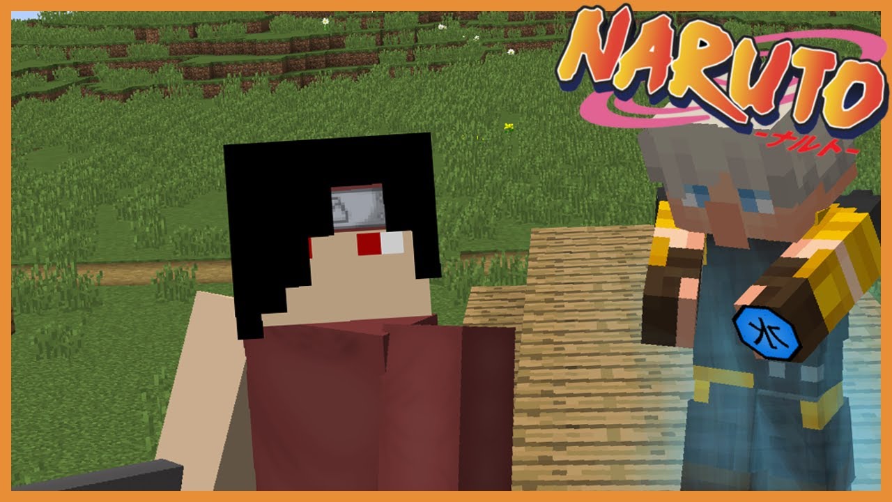 NEW NARUTO WORLD BUT IM NOT ALONE! Minecraft Naruto Mod Episode 1