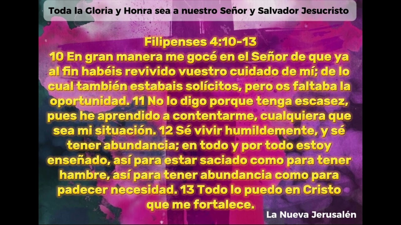 Todo lo puedo en Cristo que me fortalece - Pastor José Sánchez 