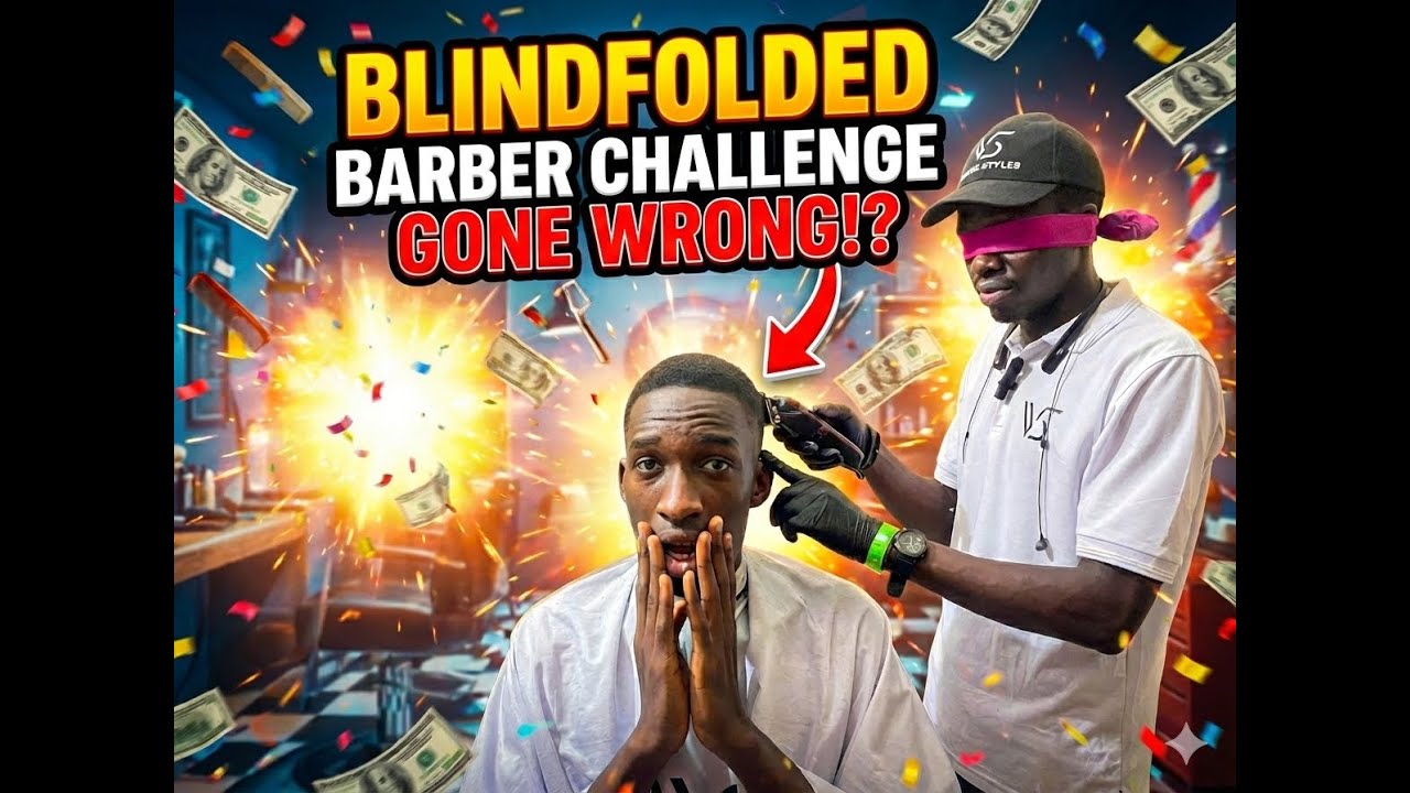 I Blindfolded My Barber 🪮💇🏾‍♂️