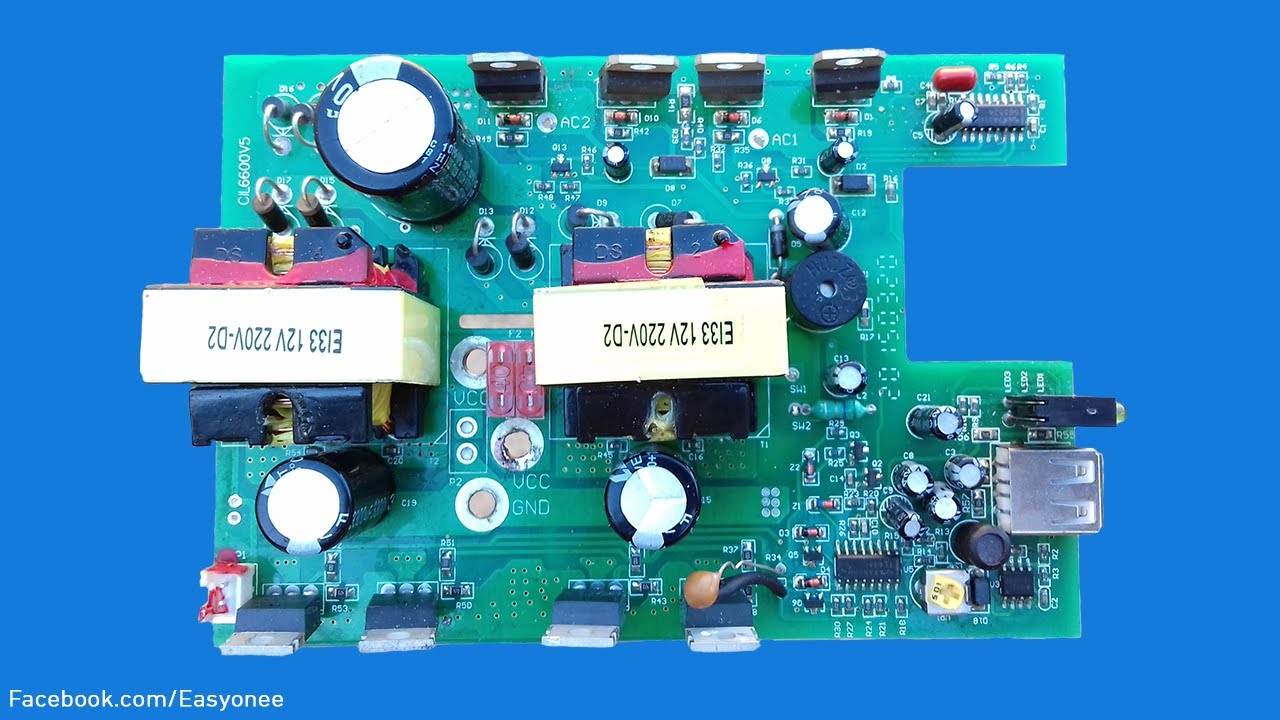 inverter 12v to 220v 1000W | Teardown