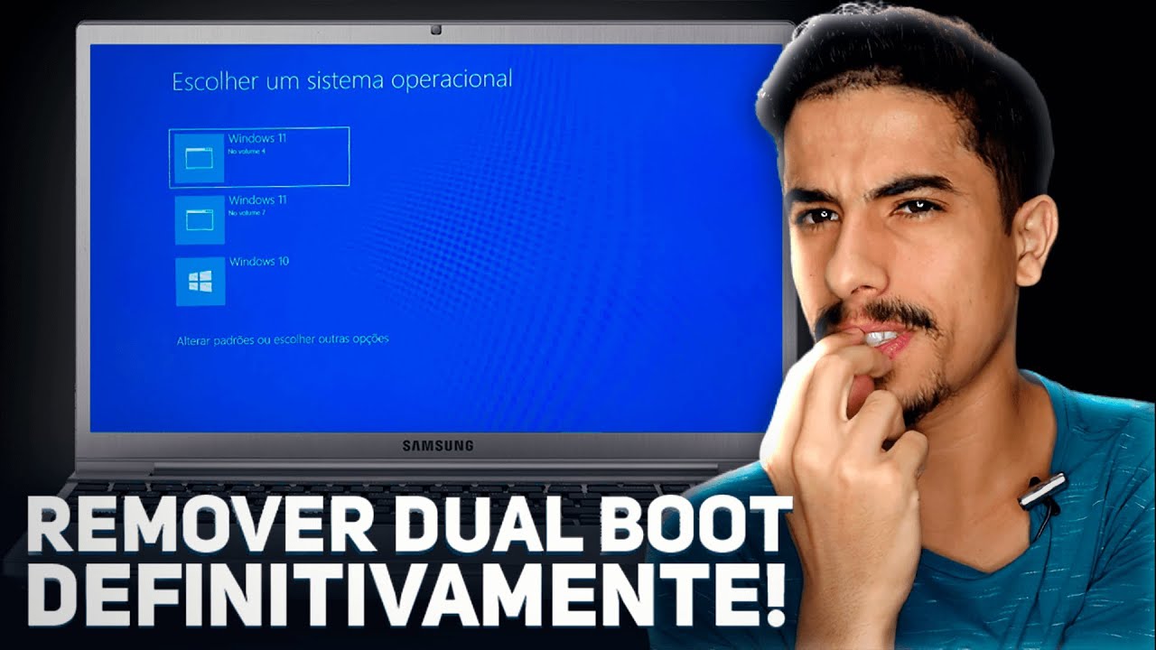 Como REMOVER DUAL BOOT no WINDOWS por completo!