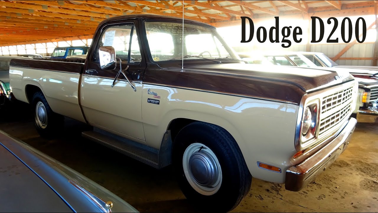 1979 Dodge D200 Pickup 318 V8, Four-speed