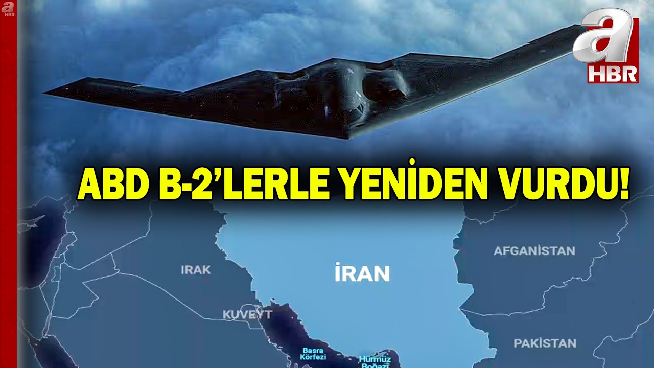 ABD B-2 uçaklarıyla İran'ı yeniden vurdu! Bu uçağın özellikleri neler? | A Haber