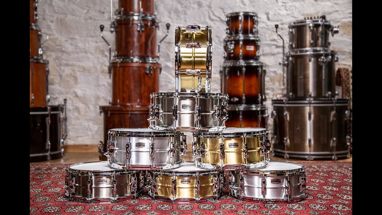 Yamaha Recording Custom Snare Drums - Drummer's Review