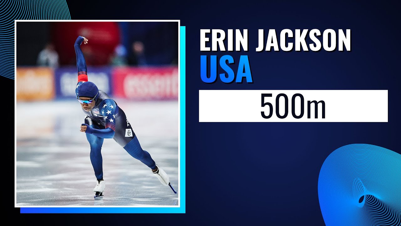 SPEED & RESILIENCE! Erin Jackson takes GOLD | Women 500m | Tomaszow 2025 | #speedskating