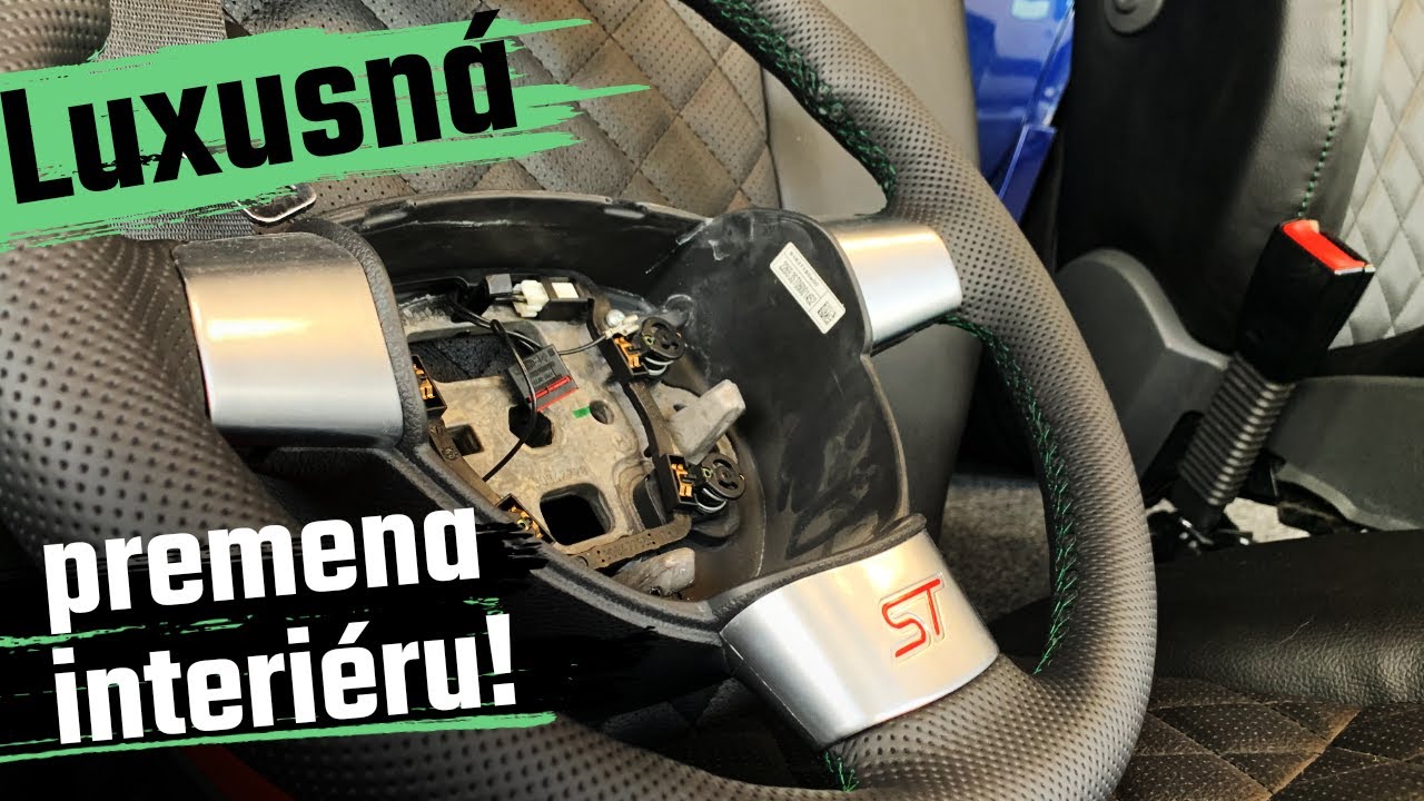 Projekt Ford Focus ST #8: Prečalunenie sedačiek a volantu - Boostmania.sk