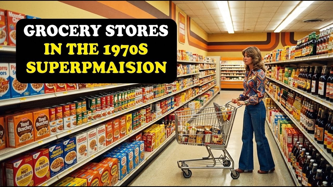 What Grocery Shopping Was Like in America in the 1970s
