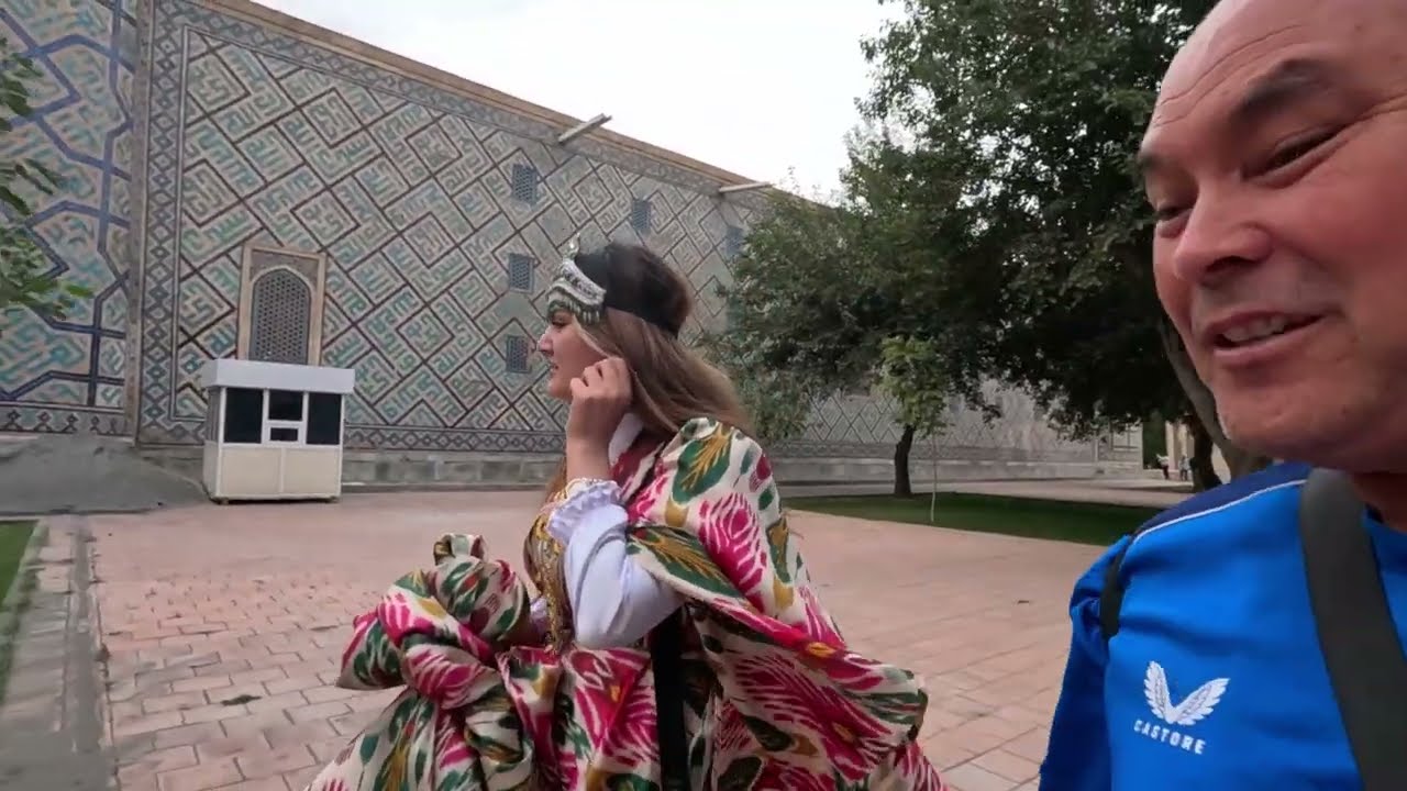 بازدید از میدان ریگستان در شهر سمرقند