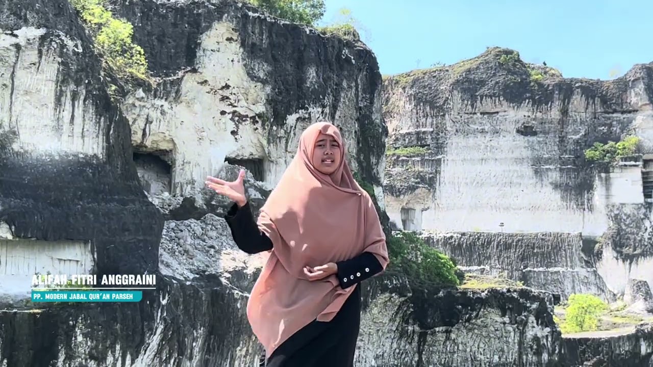 Alifah Fitri Anggraini (Lomba Khitobah) Pada Event Qimmah fest MLA#pesantrenjuara 