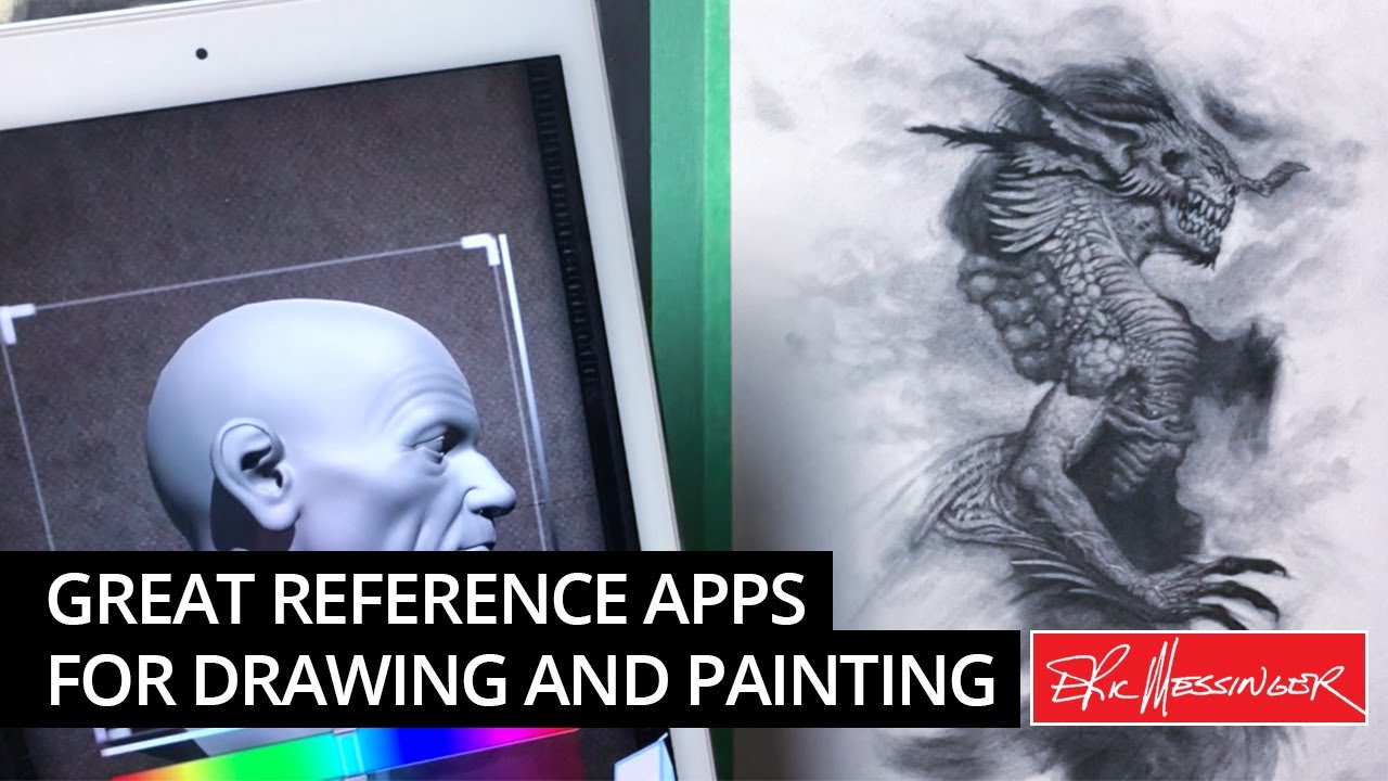 My favorite reference apps For drawing and painting.