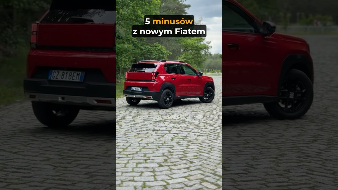 5 MINUS&Oacute;W - Fiat Grande Panda (2025) | #fiat #grande #panda #grandepanda #short #5plusowiminusow