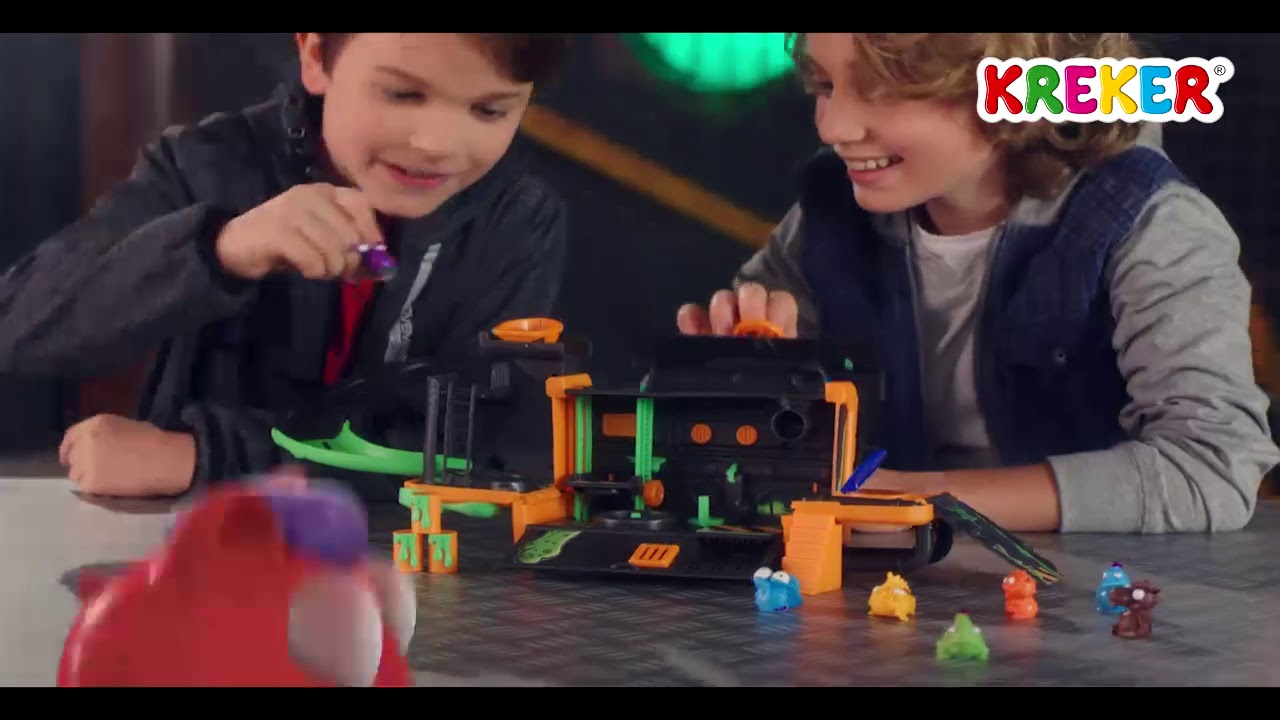 Llegaron los nuevos Grungies! Monstruos pegagosos y un play set con mucha diversión.