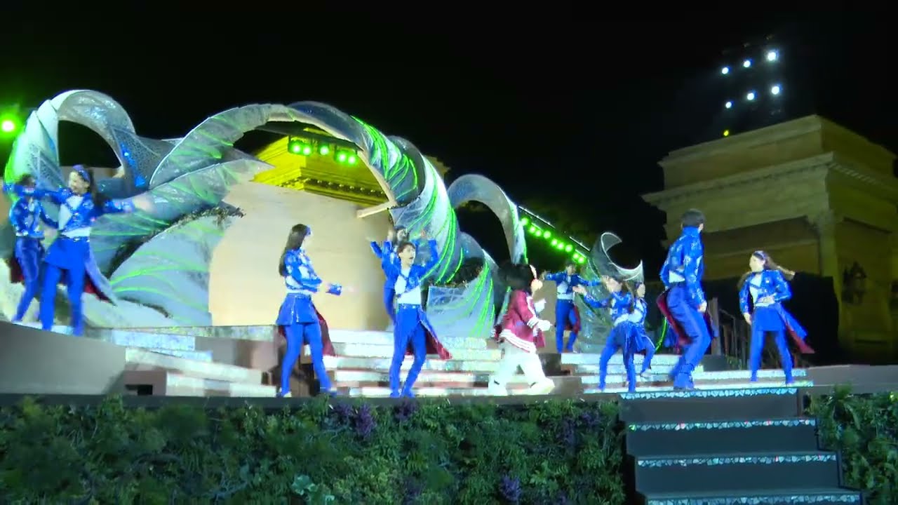 【Bブロック最前列　B-１列目　夜回】ダンス・ザ・グローブ！/東京ディズニーシー