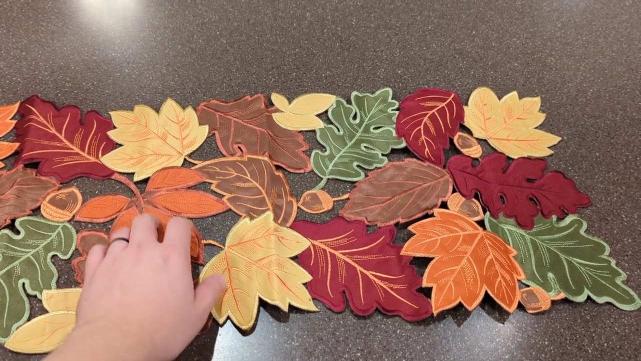 Watch Before Buying - Fall Decorations Table Runner