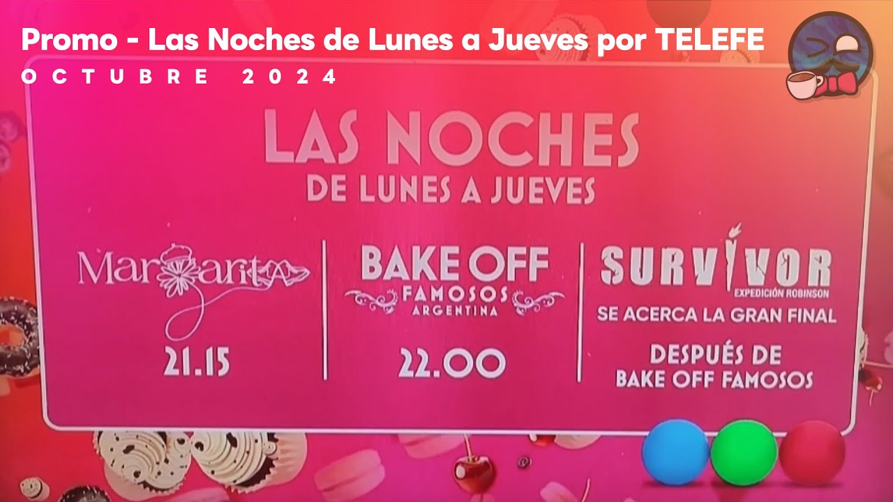 🔵PROMO🔵 Las noches de Lunes a Jueves Por TELEFE (Octubre 2024: Material Pendiente)