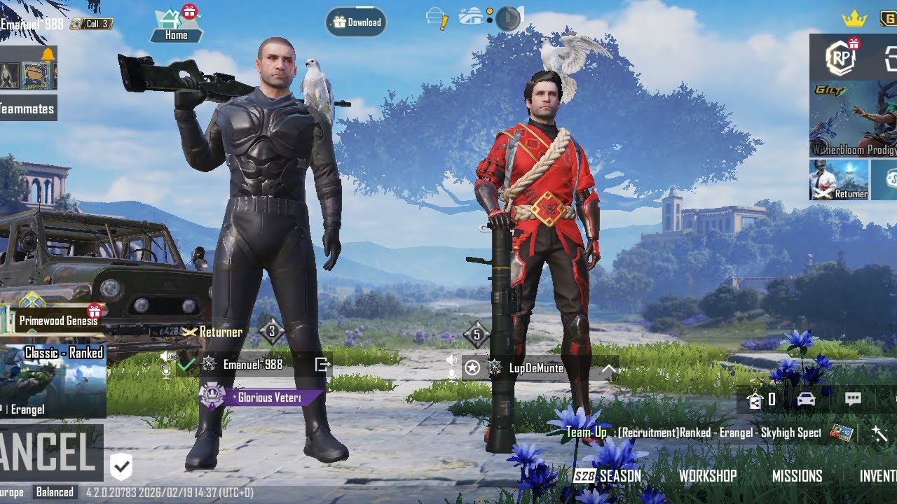 Mă joc pubg cu cel mai bun prieten al meu 