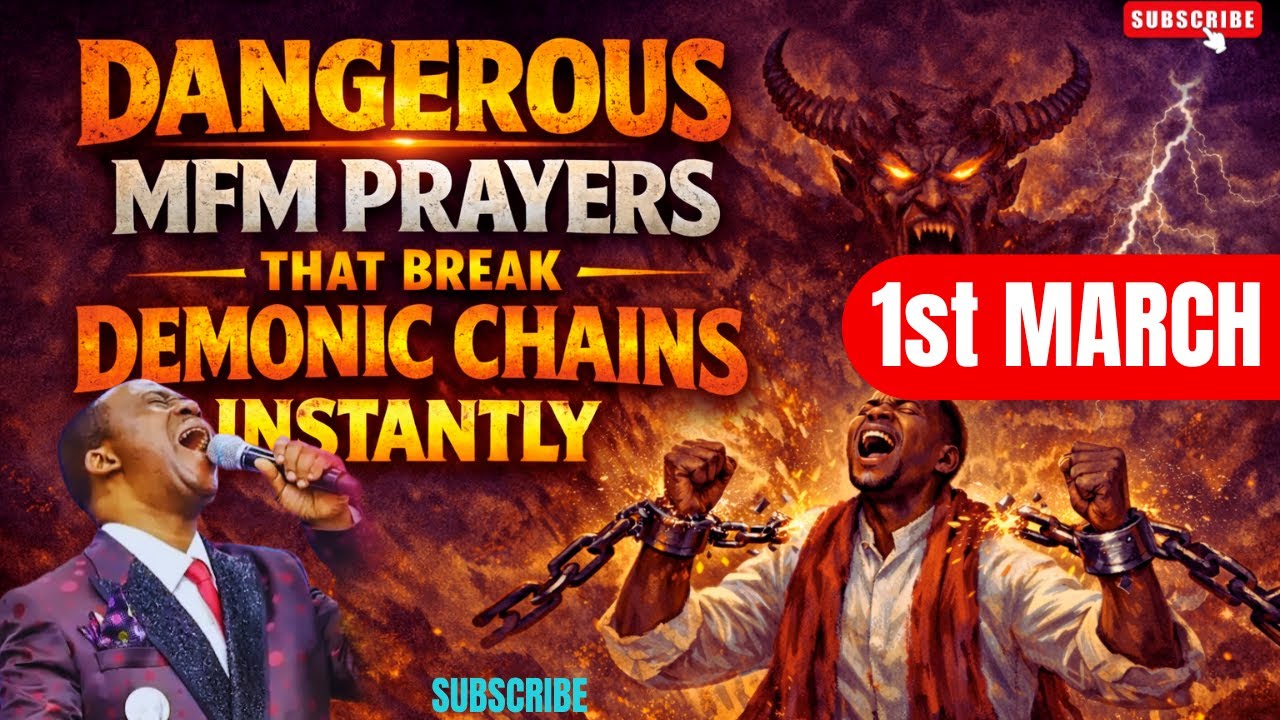 1st-MARCH-2026 DK OLUKOYA DANGEROUS PRAYERS THAT BREAK DEMONIC CHAINS | MFM 2026