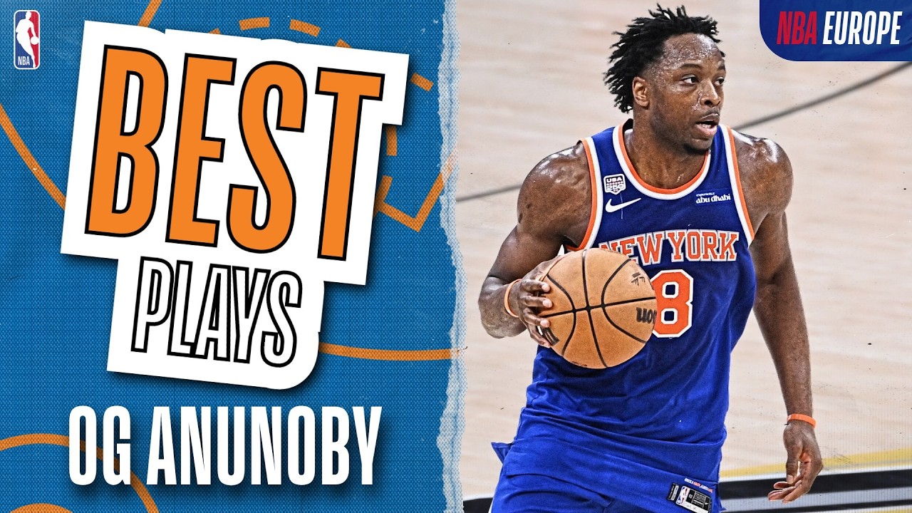 10 MINUTES OF OG BOSSING THE NBA FINALS  🔥 OG Anunoby's Best Plays in the NBA Finals v Wemby's Spurs