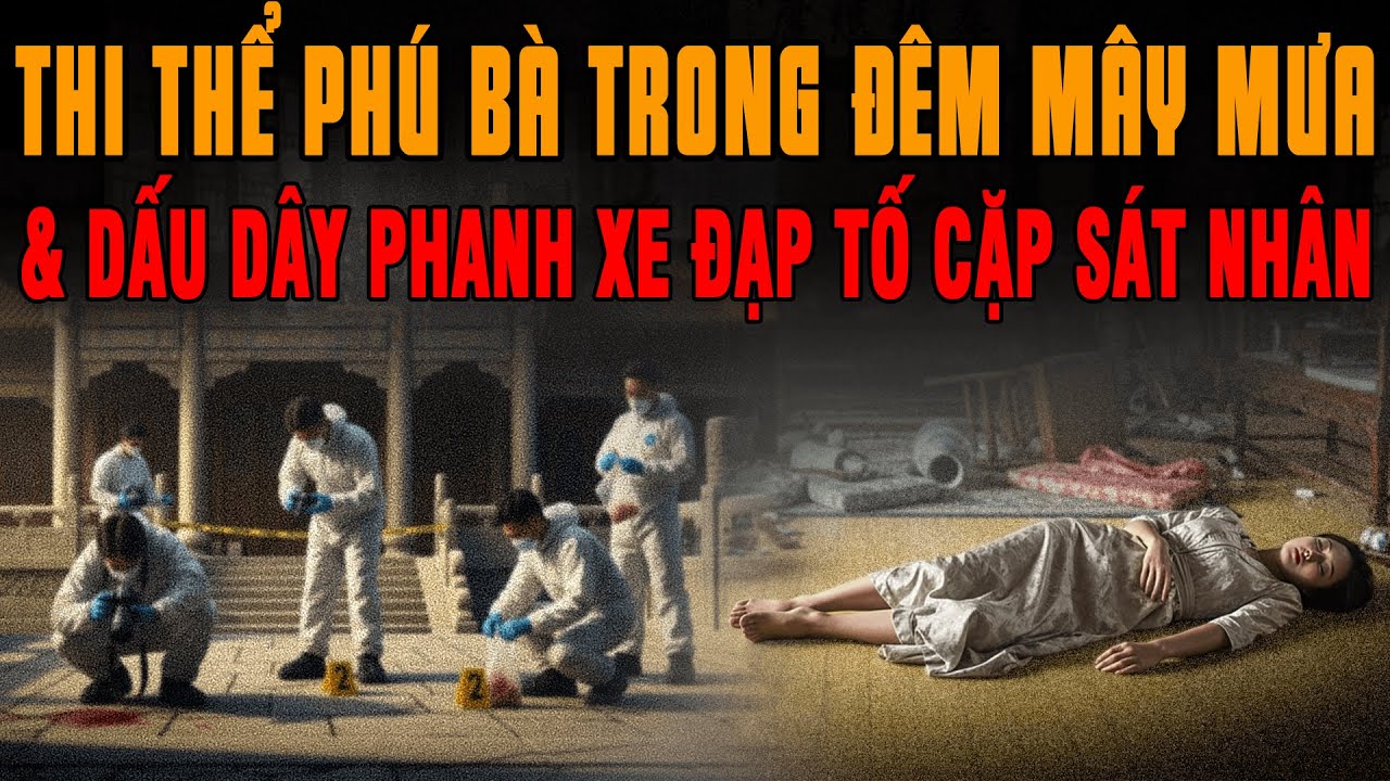🔔 Kỳ Án Trung Quốc PHÚ BÀ U60 GỤC TRONG ĐÊM MÂY MƯA Và Dấu Dây Phanh Xe Đạp Tố Cặp Sát Nhân