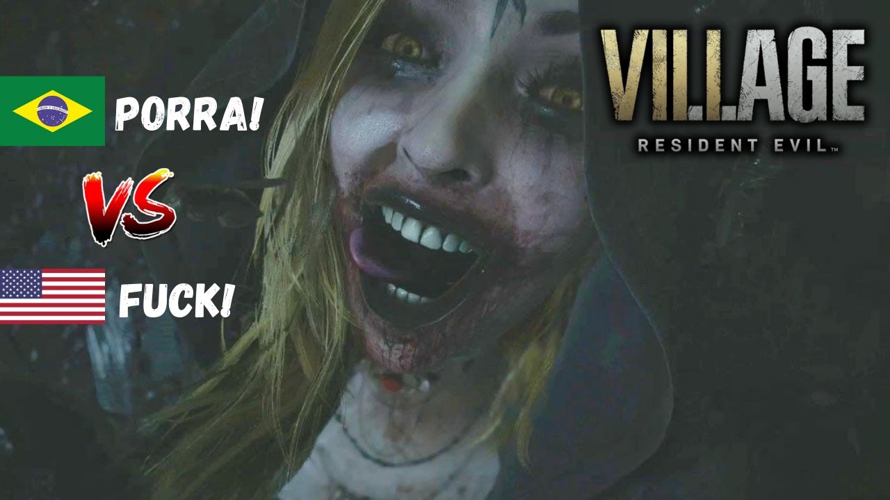 Resident Evil Village - Compara&ccedil;&atilde;o de dublagem